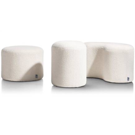 Coco Maison Kidney poef H40cm